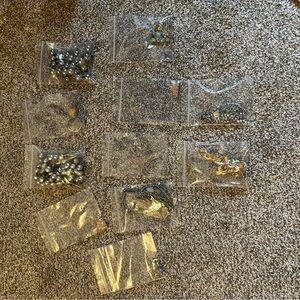 Mixed Costume Jewelry Lot - Silver & Gold Tones (Bundle of 11)